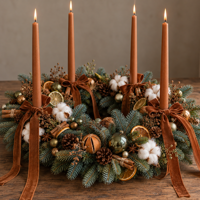Tradičný adventný veniec