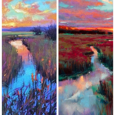 Krajina zaliata farbami