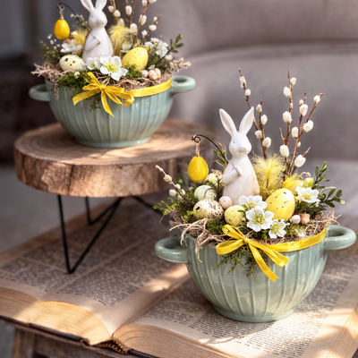 Jarná veľkonočná šálka/krabička